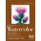 Bloc de papier aquarelle Strathmore, série 400, 9 po x 12 po, 12 feuilles-9 po x 12 po