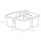 Storex petit caddy - couleurs assorties - paquet de 6-9