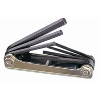 HVTools – Jeu de 7 clés hexagonales pliable, 6 x 2 x 2 po, noir-Le jeu de 7 clés hexagonales pliable de HV Tools est doté d’un corps en acier au chrome-vanadium et de clés brunies