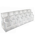 Azar Displays – Porte-dépliants à 18 compartiments, 3 niveaux (252821)-Porte-dépliants