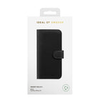 iDeal of Sweden - Étui Portefeuille Magnétique pour iPhone 15 - Noir-Doublure en microfibre pour éviter les rayures.