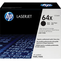 HP 64X (CC364X) Cartouche de toner HP LaserJet noir à rendement élevé d'origine-Couleur: Noir