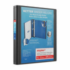 Staples - Reliure Better Binder, 1 po, noir-Plus résistante et plus facile à utiliser