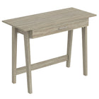 Safdie & Co. Bureau d'ordinateur avec 1 tiroir, 40 poL, Taupe foncé-La combinaison parfaite du classique et du contemporain, le design simple et moderne de ce bureau rehaussera n'importe quelle pièce et complétera tout décor de maison existant