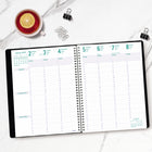 Blueline - Agenda Hebdomadaire/Mensuel Timanager 2023, 7 jours, 11 H x 8-1/2 L po, Anglais, Noir-50 % de papier recyclé post-consommation
