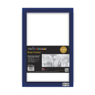 SECO - Snap Étui de cadre pour affiche - 11 po l x 17 po H - Bleu-Le cadre à chargement frontal à charnière à ouverture rapide facilite et accélère le changement d'affiches et de photos