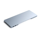 Satechi - Station d'accueil mince USB-C pour iMac 24" - Bleu-Conçu exclusivement pour les modèles iMac 2021 (24 pouces) pour ajouter un espace de stockage de données supplémentaire, étendre vos ports USB pour un transfert de données rapide et un accès aux périphériques - le tout avec une conception plug and play