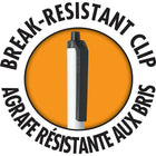 BIC - Stylos à bille Clic Stic à pointe rétractable - 1,0 mm - noir - Paquet de 12-Rétractable