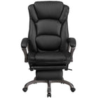 Faut direction inclinabl cuir, dossier haut, pivot-Chaise de bureau contemporaine