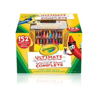 Crayola® – Collection de crayons Ultime, couleurs variées, paq./152-Avec 152 couleurs éblouissantes, la collection ultime de crayons Crayola offre toutes les nuances dont les enfants ont besoin pour réaliser des œuvres d'art en couleurs vibrantes