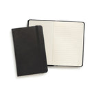 TRU RED - Journal à pages réglées, format petit, couverture souple, noir-128 feuilles/256 pages de papier à lignes étroites offrant amplement d'espace pour les notes