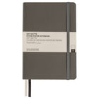 Gry Mattr - Cahier de notes A5 à couverture souple, papier de pierre ligné, 160 pages, gris-Taille A5 (5,70 po × 8,26 po)