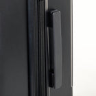 Air Canada - Valise de cabine rigide à roulettes pivotantes de 20 po Milan Collection - Noir-Poignées supérieures et latérales pour des options de transport pratiques