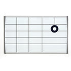 Quartet - Ruban quadrillé, 648 po x 1/16 po, noir-Se coupe facilement avec des ciseaux