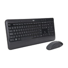 Logitech - Ensemble de clavier et souris sans fil Advanced (920-008701)-Longue autonomie de la pile - clavier 36 mois, souris 12 mois