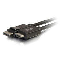 C2G – Câble DisplayPort mâle vers HDMI mâle (54325), noir, 3 pi-Couleur : noir