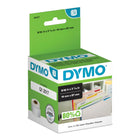 Étiquettes de dossiers de fichiers LabelWriter 1–Up de DYMO, 9/16 po x 3 7/16 po, 260 étiquettes-Les étiquettes blanches offrent un contraste facilitant la lecture