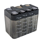 Merangue - Tirelire QuickSilver (1008-3011-00-000)-Fentes de pièces de monnaie comprises : 1 x 0,05 $, 2 x 0,10 $, 2 x 0,25 $, 1 x 1 $, 1 x 2 $