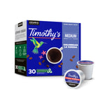 Timothy’s - Capsules K-Cup de café Colombien La Vereda torréfaction moyenne - Paquet de 30-Compatibilité : ce produit peut être utilisé avec les machines à café Keurig