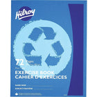 Hilroy - Cahier d'exercices recyclé, sans lignes, 9 1/8 po x 7 1/8 po, 72 pages-Trouver le sujet que vous cherchez est encore plus simple grâce aux couleurs différentes des couvertures