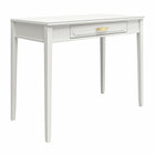 Mr, Kate - Bureau Stella - 100,6cm L x 77,2cm H x 50cm P - Blanc-La conception chic polyvalente permet un placement sans fin. À utiliser dans l'entrée, derrière le canapé ou dans la chambre comme bureau ou coiffeuse