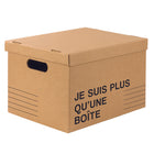 Staples - Je suis plus qu’une boîte (I’m more than just a box) - Paquet de 4-Papier Kraft ondulé