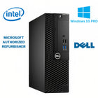 Dell - Ordinateur de bureau OptiPlex 3050 SFF remis à neuf - Intel Core i5-7500 - 1 To SSD - 32 Go RAM -Windows 10 Professionnel-Systeme d'exploitation : Windows 10 Professionnel