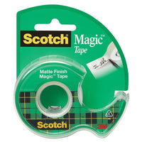 Scotch - Ruban Magic, 19 mm x 16,5 m-Le ruban Magic de Scotch est un ruban invisible qui tient solidement et pourtant, peut être facilement enlevé ou repositionné
