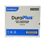 DuraPlus - Essuie-tout - Kraft - 205' - Paquet de 24-Le produit a des dimensions de 205 pieds L