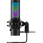 HyperX - QuadCast 2 S USB Microphone, Noir-QuadCast 2 S dispose de plus de 100 LED aRGB personnalisables individuellement permettant aux utilisateurs d'afficher plus de 16 millions d'options de couleurs pour compléter leurs flux et leurs créations