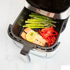 Kenmore - Friteuse à air 8 qt - Acier inoxydable-bacon, pizza, fruits de mer et légumes
