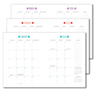 Sellers Publishing - Agenda sur 17 mois à couverture rigide High Note 2026 - Frais et colouré-Tranchefile de tête et de queue, pages de garde et ruban de couleur assortie