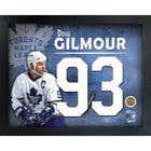 Gilmour D 16x20 Jersey Number Frame Maple Leafs - Impression encadree - 16" x 20"-Qualité supérieure - virtual frames