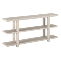 Hudson&Canal - Console Acosta de 162 cm de largeur, , blanc aulne-Un design contemporain moderne pour votre entrée, votre salon, votre bureau et plus encore