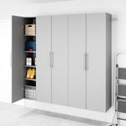 Prepac - Armoire de rangement de travail HangUps ensemble R - gris-Poids total du produit : 338 lbs