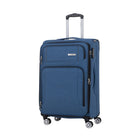 Samsonite - ZoomR 360 Valise à Roues Moyenne - 27,5 po - bleu-Fabriqué en tissu 100 % polyester durable