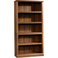Sauder - Bibliothèque à 5 tablettes, cerisier Washington-Bibliothèque à 5 tablettes dont trois ajustables