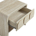 Modway - Toscana 1-Tiroir Table de chevet, Travertin-8