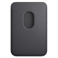 Apple - Portefeuille FineWoven avec MagSafe pour iPhone - Noir-Fabriqué en microsergé durable, le matériau a une sensation douce et semblable à du daim