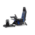 Next Level Racing - Simulateur de vol Boeing Édition Commerciale - Bleu/Noir-Comprend un adaptateur Buttkicker, un harnais à quatre points Next Level Racing et un support lombaire