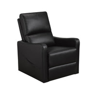 Brassex - Fauteuil releveur inclinable 913654 Levo - noir-Profil mince