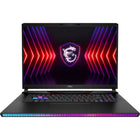 MSI - Ordinateur portable de jeu RAIDER GE78 HX 14VIG-678CA 17 po QHD+, i9-14900HX, SSD 2 To, RAM 64 Go, Win 11 Pro, Noir-Performances maximales pour les joueurs, processeur Intel Core i9 14900HX