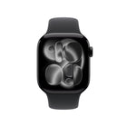 Apple - Watch Series 11 - 42 mm - GPS - Boîtier en aluminium Noir de jais avec Bracelet sport Noir, P / M-Prenez un ECG n’importe quand. Recevez des notifications en cas de fréquence cardiaque faible ou élevée, d’arythmie ou de possible apnée du sommeil. Consultez vos données de santé nocturnes avec l’app Signes vitaux6 et mesurez votre oxygène sanguin