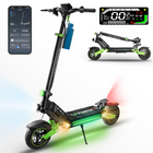 Gyrocopters - Trottinette électrique Plaid 3.0 pour adultes et adolescents - Vitesse 45 km/h, autonomie 45 km - Application - Noir-La Gyrocopters Plaid 3.0 est votre solution tout-en-un pour les trajets urbains comme pour les aventures hors des sentiers battus. Que vous soyez un adolescent se rendant à l'école ou un adulte circulant en ville, cette trottinette offre une conduite fluide, une sécurité de pointe et une commodité inégalée