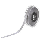 JAM Paper - Ruban de satin double face - 3/8" de large x 25 m - Argent-Couleur: Argent