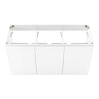 Modway - Bryn Fixation murale de 48" Vanité de salle de bain (lavabo non inclus) - Blanc-7