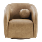 Modway - Holland Pivot Cuir végane Fauteuil - Grillé-7