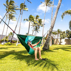 Grand Trunk - Chaise suspendue - Bleu marine et bleu océan-Cordon élastique ajustable pour un ajustement optimal