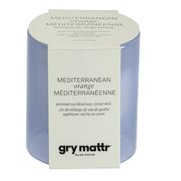 Gry Mattr - Bougie parfumée à l’orange méditerranéenne - 4 oz-Cire de mélange de soya