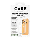PanzerGlass - CARE Clear Urban Explorer MagSafe iPhone 17 Pro - Anneau blanc-Protection de caméra renforcée. Compatible MagSafe